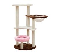 YGDYFDC Nido de árbol para Gatos Marco de Escalada for Gatos, árbol for Gatos, cápsula Espacial for Gatos, Poste rascador for Gatos, Nido for Gatos Estable y Resistente al Desgaste Fácil de Montar