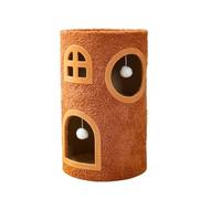 YGDYFDC Nido de árbol para Gatos Marco de Escalada for Gatos, Cubo de Sisal, rascador for Gatos, Nido for Gatos, rascador for Gatos cálido y Resistente al Desgaste for Invierno Fácil de Montar(C)