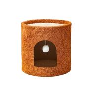 YGDYFDC Nido de árbol para Gatos Marco de Escalada for Gatos, Cubo de Sisal, rascador for Gatos, Nido for Gatos, rascador for Gatos cálido y Resistente al Desgaste for Invierno Fácil de Montar(A)