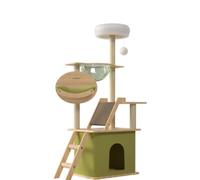 YGDYFDC Nido de árbol para Gatos Marco de Escalada for Gatos, Nido for Gatos, árbol Grande de Madera for Gatos, casa, Poste rascador, cápsula Espacial, Marco for Gatos Fácil de Montar(2319)