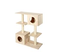 YGDYFDC Nido de árbol para Gatos Marco de Escalada for Gatos pequeños, Plataforma de Salto de Sisal, Poste rascador for Gatos, Marco de Escalada, estantes for Gatos Fácil de Montar