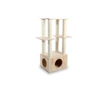YGDYFDC Nido de árbol para Gatos Marco de Escalada for Gatos pequeños, Poste rascador de Sisal for Gatos, Plataforma de Salto for apartamento pequeño Fácil de Montar
