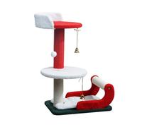 YGDYFDC Nido de árbol para Gatos Marco de Escalada for Gatos, Poste rascador for Gatos pequeños, Poste rascador de sisal, Divertido Juguete for Gatos Todo en uno Fácil de Montar