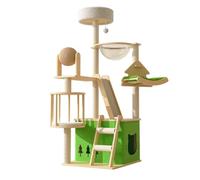 YGDYFDC Nido de árbol para Gatos Marco for trepar for Gatos, Nido for Gatos, Árbol for Gatos, Tablero for rascar for Gatos, Marco for rascar for Gatos, Cápsula Espacial Tongtianzhu Fácil de Montar