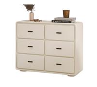 YGDYFDC Taquillas Modernas Mueble De Seis Cajones For Dormitorio, Mueble De Almacenamiento Moderno Y Decorativo Simple, Mueble De TV Completo Cómoda con Cajones(White,B)