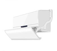 YGER JZGB Deflector de ventilación de aire acondicionado, deflector de ventilación con filtro de algodón, panel no poroso, antisoplado directo, material grueso, para montaje en pared CA (97 x 20 cm)