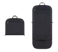 YGER JZGB Fundas Abrigos Armario, Porta Trajes Viaje Hombre con Asas, Forro de PP, Bolsillos Externos, Ideal para Trajes, Camisas Y Chaquetas (1 Unidad)(60x138cm/24x54in)