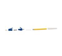 YGESZZAY 200 Uds LC/PC Accesorios de Conector de Fibra óptica-Piezas de Puente Simplex de un Solo núcleo UPC Azul 2,0/3,0(LC UPC 2.0)