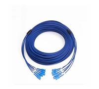YGESZZAY Cable blindado LC Fibra Optica Internet, 4 núcleos, 6 núcleos, 8 núcleos, Cable de conexión Azul monomodo, Equipo de Fibra óptica FTTH, 120 m, 150 m(LC UPC 8-Core 120m)