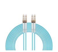 YGESZZAY Cable de conexión de Fibra óptica OM4, LC, UPC-LC, UPC multimodo, coletas de Cable óptico dúplex, 1m, 2m, 5m, 10m, 20m, 30m(2m 10pcs)