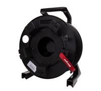 YGESZZAY Carrete de Cable móvil de plástico polímero irrompible - Disco vacío de Fibra óptica PCD310 for una gestión eficiente de Cables(PCD310 4hole Panel)