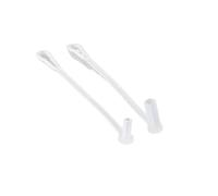 YGESZZAY Puente de Fibra óptica, Tapa Antipolvo Larga, SC, ST, FC, 2,5 mm, LC 1,25 mm, Conector LC, Cubierta Antipolvo con Cola de Cadena Larga,(LC 1.25mm 500pcs)