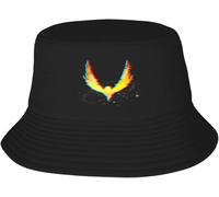 YGHAOWKJR Classic Aethon Books 3D Glitch - Sombrero de pescador de moda para niños y mujeres