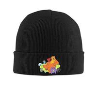 YGHAOWKJR Classic Family Bear in The Big Blue House 90 Tutter - Gorro de punto cálido para invierno, gorro de punto de calaveras, gorros de hip hop, unisex