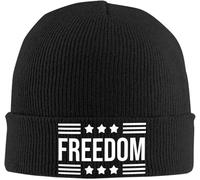 YGHAOWKJR Classic Freedom Charlie Kirk - Gorro de invierno para otoño e invierno, gorro de acrílico para mujer y hombre