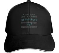 YGHAOWKJR Classic The 1st 60 Years of Childhood are Always The Hardest Gorra de béisbol para hombre y mujer