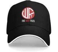 YGHAOWKJR Classic The Why Files - Gorra de béisbol negra para senderismo, para hombre, cosplay, pesca, hombre, niño y mujer
