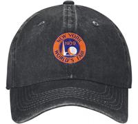 YGHAOWKJR Gorra de béisbol clásica 1939 New York Worlds Fair con visera térmica, sombrero de playa, sombrero divertido para hombre y mujer