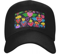 YGHAOWKJR Gorra de béisbol clásica con corazón mexicano Milagro para papá, sombrero de invierno para playa para niñas y hombres