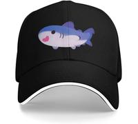 YGHAOWKJR Gorra de béisbol clásica con patrones impresos del Día del Tiburón, sombreros únicos para senderismo, gorra de playa, gorra de béisbol para mujer, accesorios de moda, regalos deportivos