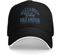YGHAOWKJR Gorra de béisbol clásica de Alexander 'The Great' Volkanovski, gorra de béisbol, sombreros divertidos en sombrero, gorra de camionero, sombreros de sol para mujeres y hombres