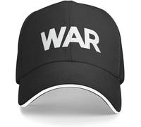 YGHAOWKJR Gorra de béisbol clásica Marvin Hagler War Hat, sombrero de guerra, sombrero deportivo de lujo, gorra de golf, negro