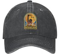 YGHAOWKJR Gorra de béisbol Classic Dune Muad' DIB Arrakis Sandworm Ciencia ficción Gorras Vaqueras desgastadas Gorra de Sol Vintage para Ejercicios al Aire Libre Gorra de Sol