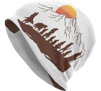 YGHAOWKJR The Fellowship - Gorro clásico de invierno, unisex, para adultos, gorro de punto, cálido, hip hop, otoño, invierno, para exteriores, color negro