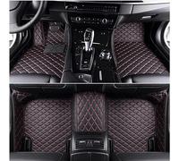 YGHJYTF Coche Cuero De Alfombrillas para BM-W X5 E70 2008-2013, Completamente rodeado Automovil Alfombras ProteccióN Moqueta Forro Piso Estera Interior,C/Black-Red