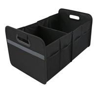 YGHJYTF Organizador Maletero Coche para Toyota Corolla/Highlander/Land Cruiser, Caja Coches Almacenamiento Plegable Bolsa Organizadoras Trasero Equipaje Accesorios,A-Black
