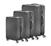 YGHQAP Juego de 3 maletas, maleta de viaje, maleta de mano, maleta rígida, maletín de viaje con ruedas, juegos de equipaje, juego de maletas, trolley trolleys, candado TSA, a, Medium, Large, Extra