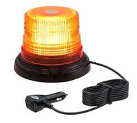 YGiTK 48 LEDs Batería Luz LED Estroboscópica, 12/24V Luz LED Estroboscópica Rotativo con Magnético, 7 Modos con 5 Metros Cable para el Coche Carretilla Elevadora Tractor Carrito de Golf Remolque