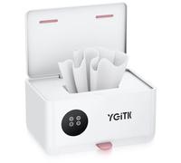 YGiTK Calentador y dispensador de toallitas húmedas con control de temperatura, 4 calentadores de toallitas húmedas con elevación de resorte, cajón para calefacción de máscara facial, fácil de usar