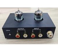 YGiTK Preamplificador de Fono de Válvulas de Vacío Preamplificador de Giradiscos Audio Hi-Fi Stereo para Altavoces Computadora