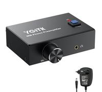 YGiTK Preamplificador de Phono con Botón de Volumen con Salida 3.5mm/RCA