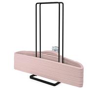 YGKATING Soporte apilable de almacenamiento, con capacidad para hasta 110 perchas de alambre para lavandería, clóset, ahorro de espacio, organizador portátil resistente para adultos y niños, mantiene