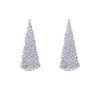 YgkuHd Christmas Decoration 2/3/5 Piece Of Christmas Tree Colorful LED Acrylic Night Light In Various Sizes, Christmas Clearance