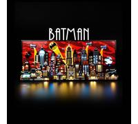 yglaring Juego de Luces LED Compatible con Lego DC Batman - Die Zeichentrickserie Gotham City Bauen 76271 Bloques de construcción, Control táctil (No Modelo)