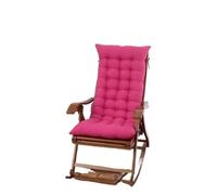 YGLEEULI 1 cojín reclinable for Silla de jardín al Aire Libre, Color sólido, Suave y Grueso, for Asiento Mecedora, con Respaldo Alto Conjunto Cojin de Asiento(Color 6,53x53cm)