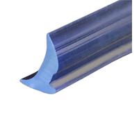 YGLEEULI Cinta De Sellado Para Baño Transparente Burlete de PVC transparente for ventana vidrio 1 m, sellado fijo, a prueba polvo, aislamiento acústico, for puerta baño, herrajes for el hogar(Color2)