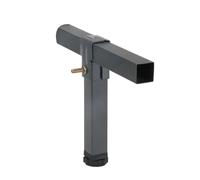 YGLEEULI Füße für Möbel Abrazadera de Altura Ajustable Pata Tubo Patas Mesa Metal cuadradas Soporte Fijo for Cama Tornillo pie Herrajes Soporte Pata para Camas Somieres Sofas(250mm)