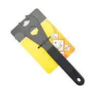 YGLEEULI Llave de Pedal de Bicicleta Llave de Hoja Fina for buje Bicicleta, Llave Abierta, Herramientas for Quitar Pedal, Mantenimiento Coche, Accesorios for, Deportes al Aire Libre(18mm)