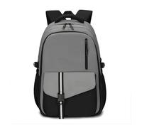 YGLEEULI Mochila escolar de gran capacidad for hombres y mujeres, mochila ligera for escuela secundaria y preparatoria para Adolescente(Gray)