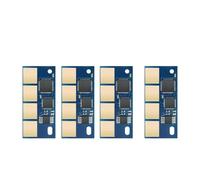 YGLIPENGLP Chip de tóner Compatible con Lexmark C3326 Mc3326 C3326dw MC3326adwe MC3326i 3326 C332HK0 C332HC0 C332HM0 C332HY0 Chip de Cartucho 3K 2.5K EUR Impresora(1Set C3210K0-Y0 NA)
