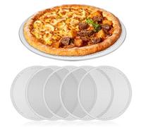 YGLONG Bandeja Pizza Antiadherente Bandeja for pizza de 6 piezas 12 pulgadas, antiadherente, resistente a altas temperaturas, malla reutilizable
