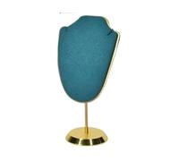 YGLONG Busto Maniquí para Joyería Mini soporte for collar, exhibición colgante, busto de maniquí de joyería de altura de 11cm ~ 15cm(BLUE-1,11cm)