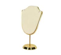YGLONG Busto Maniquí para Joyería Mini soporte for collar, exhibición colgante, busto de maniquí de joyería de altura de 11cm ~ 15cm(Beige,15cm)