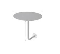 YGLONG Mesa de Pared Forma de L Mesa De Pared, Té con Leche, Tienda Postres