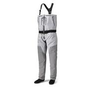 YGLONG Vadeadores de Pesca Vadeador de Pesca con Cremallera Frontal hacia Arriba en el Pecho, calcetín Robusto Convertible con Cremallera, Impermeable, Ligero, Transpirable, Aventura for vadear(XS)
