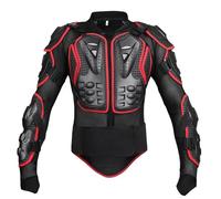 Yglophic Chaleco Protector Para El Cuerpo De Moto Para Adultos, Armadura De Motocicleta Todoterreno, Armadura Todoterreno Para Bicicleta, Ropa Protectora Para Exteriores, Chaqueta Protectora Red,L